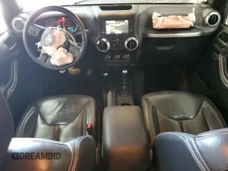 2017 Jeep Wrangler Unlimited Sahara with VIN 1C4BJWEG9HL698536, listed as a Copart auction lot 50700435 with 77,175 mi miles and Salvage Title. Bid and sale history available at carsss.com. Image 8.
