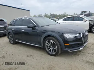 2019 Audi A4 allroad Premium Plus with VIN WA18NAF41KA011343, listed as a Copart auction lot 51525954 with 50,829 mi miles and Salvage Title. Bid and sale history available at carsss.com. Image 4.