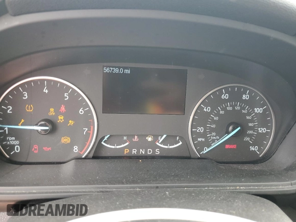 2018 Ford EcoSport SE with VIN MAJ6P1UL8JC237793, listed as a Copart auction lot 51893455 with 56,739 mi miles and Salvage Title. Bid and sale history available at carsss.com. Image 9.