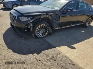 2019 Genesis G90 z VIN KMTF54JHXKU061635, wystawiony jako Copart lot #47934095 z przebiegiem 78 544 mil mil oraz Szkoda całkowita • Salvage title. Historia ofert i sprzedaży dostępna na DreamBid. Obrazek 1.