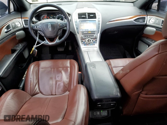 2020 Lincoln MKZ Reserve with VIN 3LN6L5F92LR602175, listed as a Copart auction lot 52502845 with 49,120 mi miles and Salvage Title. Bid and sale history available at carsss.com. Image 8.