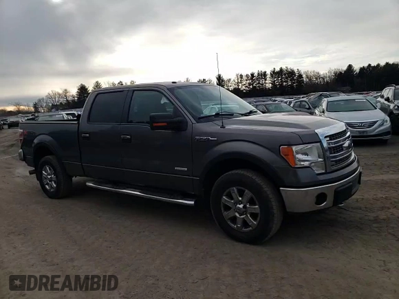 2014 Ford F-150 XL with VIN 1FTFW1ET5EKD34750, listed as a Copart auction lot 45982925 with 106,303 mi miles and Salvage Title. Bid and sale history available at carsss.com. Image 10.