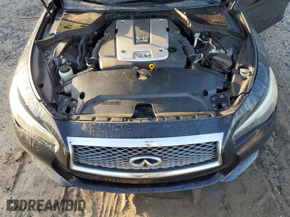 2014 Infiniti Q50 z VIN JN1BV7AP2EM672854, wystawiony jako Copart lot #78478594 z przebiegiem 122 796 mil mil oraz Szkoda całkowita • Salvage title. Historia ofert i sprzedaży dostępna na DreamBid. Obrazek 12.