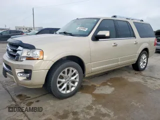 2017 Ford Expedition Max Limited с VIN 1FMJK1KT1HEA57314, выставлен на аукционе Copart как лот 54244995 с пробегом 97 047 миль миль и Чистый • Clean title. История ставок и продаж доступна на DreamBid. Изображение 1.