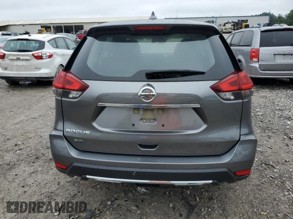 2020 Nissan Rogue S with VIN JN8AT2MT5LW042066, listed as a Copart auction lot 58563865 with 105,504 mi miles and Salvage title. Bid and sale history available at DreamBid. Image 6.