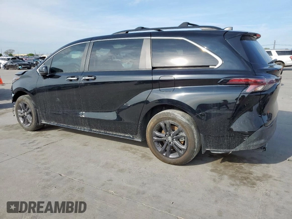 2024 Toyota Sienna LE with VIN 5TDCSKFC6RS122358, listed as a Copart auction lot 50565575 with 39,645 mi miles and Clean Title. Bid and sale history available at carsss.com. Image 2.
