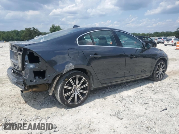 2015 Volvo S60 T6 Drive-E with VIN YV149MFK3F1349819, listed as a Copart auction lot 66590114 with 166,860 mi miles and Salvage Title. Bid and sale history available at carsss.com. Image 3.