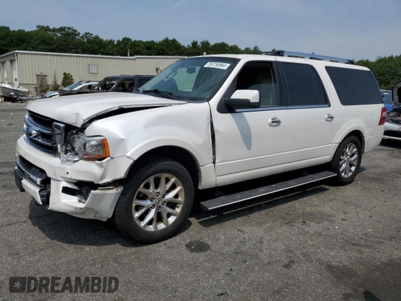 2015 Ford Expedition EL Limited with VIN 1FMJK2AT9FEF09515, listed as a Copart auction lot 59736964 with 170,245 mi miles and Salvage Title. Bid and sale history available at carsss.com. Image 1.