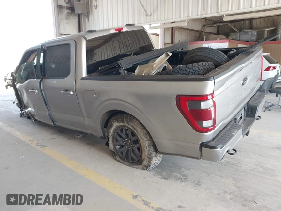 2022 Ford F-150 XL with VIN 1FTEW1E87NFC14464, listed as a IAAI auction lot 42262127 with 39,614 mi miles and . Bid and sale history available at DreamBid. Image 3.