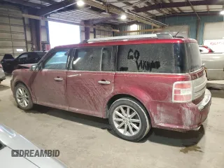 2017 Ford Flex Limited with VIN 2FMHK6D84HBA07751, listed as a Copart auction lot 85739754 with 129,338 mi miles and Salvage Title. Bid and sale history available at carsss.com. Image 2.