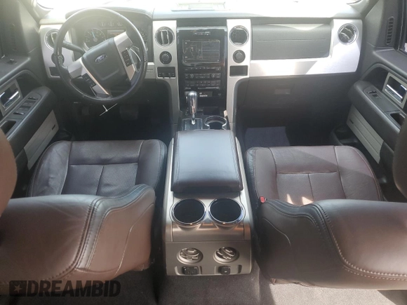 2012 Ford F-150 XL with VIN 1FTFW1ET4CFA59152, listed as a Copart auction lot 51183215 with 142,545 mi miles and Salvage title. Bid and sale history available at DreamBid. Image 8.