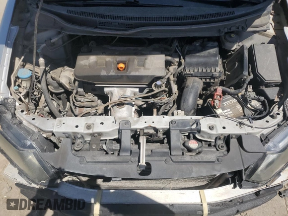 2012 Honda Civic LX с VIN 2HGFB2F55CH313842, выставлен на аукционе Copart как лот 54526265 с пробегом 167 679 миль миль и Списание • Salvage title. История ставок и продаж доступна на DreamBid. Изображение 11.