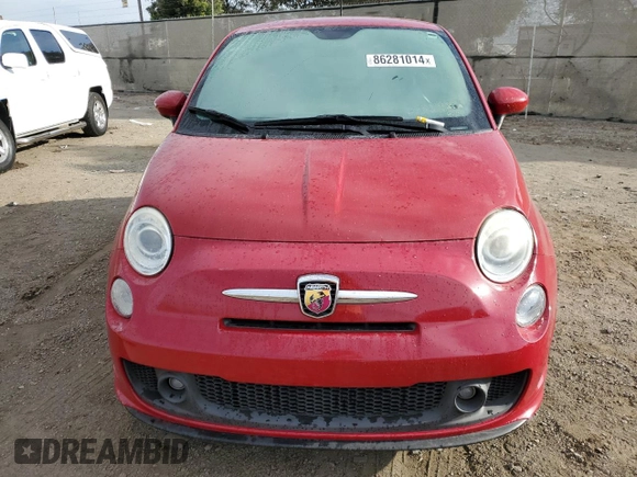 2012 FIAT 500 Abarth z VIN 3C3CFFFH8CT337233, wystawiony jako Copart lot #47214625 z przebiegiem 93 106 mil mil oraz Szkody całkowita. Historia ofert i sprzedaży dostępna na DreamBid. Obrazek 5.