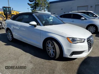 2015 Audi A3 1.8T Premium Plus with VIN WAU5CLFF3F1044097, listed as a Copart auction lot 87940465 with 45,743 mi miles and Salvage Title. Bid and sale history available at carsss.com. Image 4.