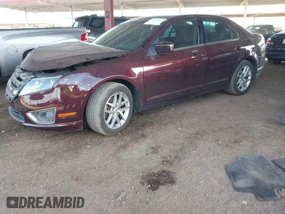 2011 Ford Fusion SEL with VIN 3FAHP0JG7BR324789, listed as a IAAI auction lot 42039962 with 164,726 mi miles. Bid and sale history available at carsss.com. Image 2.