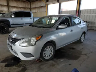 2019 Nissan Versa SV z VIN 3N1CN7AP4KL844246, wystawiony jako Copart lot #51172375 z przebiegiem 151 958 mil mil oraz Szkoda całkowita • Salvage title. Historia ofert i sprzedaży dostępna na DreamBid. Obrazek 1.