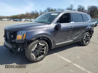 2025 Kia Telluride S z VIN 5XYP6DGC3SG577316, wystawiony jako Copart lot #55339495 z przebiegiem 5371 mil mil oraz Szkody całkowita. Historia ofert i sprzedaży dostępna na DreamBid. Obrazek 1.