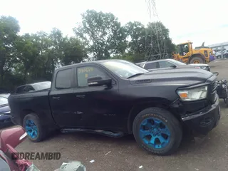 2020 Ram 1500 Big Horn with VIN 1C6SRFBT2LN280589, listed as a IAAI auction lot 42505720 with 124,355 mi miles and . Bid and sale history available at DreamBid. Image 13.
