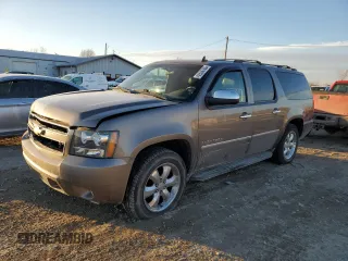 2012 Chevrolet Suburban LTZ with VIN 1GNSKKE71CR307236, listed as a Copart auction lot 42536785 with 205,539 mi miles and Salvage Title. Bid and sale history available at carsss.com. Image 1.