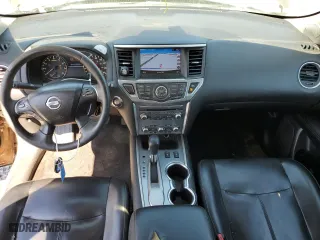 2017 Nissan Pathfinder SV with VIN 5N1DR2MN6HC609124, listed as a Copart auction lot 47465715 with 169,615 mi miles and Clean Title. Bid and sale history available at carsss.com. Image 8.