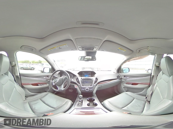 2014 Acura MDX Technology with VIN 5FRYD4H48EB027573, listed as a Copart auction lot 58791185 with 172,694 mi miles and Salvage title. Bid and sale history available at DreamBid. Image 15.