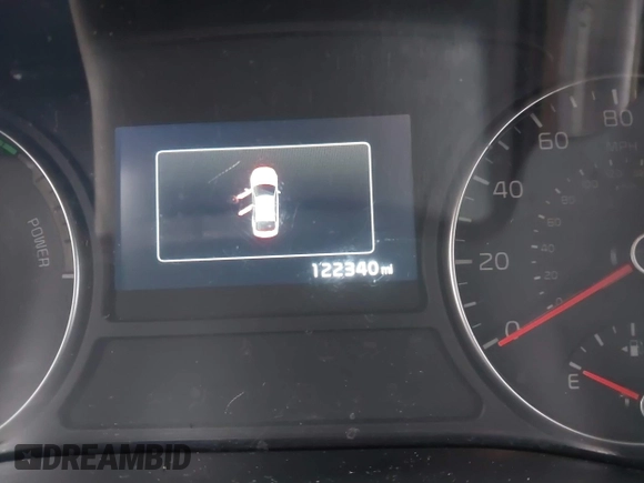 2017 Kia Optima Hybrid with VIN KNAGT4LC8H5008457, listed as a IAAI auction lot 41890144 with 122,340 mi miles. Bid and sale history available at carsss.com. Image 16.