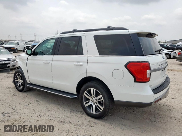 2022 Ford Expedition XLT z VIN 1FMJU1JT9NEA09633, wystawiony jako Copart lot #58004495 z przebiegiem 75 486 mil mil oraz Szkoda całkowita • Salvage title. Historia ofert i sprzedaży dostępna na DreamBid. Obrazek 2.