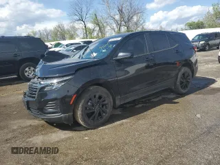 2024 Chevrolet Equinox LS z VIN 3GNAXHEG2RL194736, wystawiony jako Copart lot #52242155 z przebiegiem Nie podano mil oraz Szkoda całkowita • Salvage title. Historia ofert i sprzedaży dostępna na DreamBid. Obrazek 1.