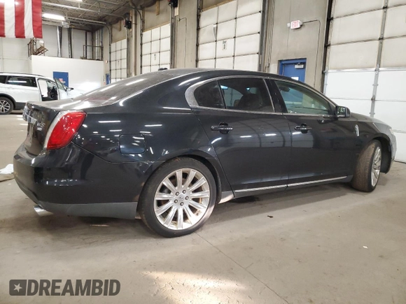 2010 Lincoln MKS with VIN 1LNHL9ER3AG602871, listed as a Copart auction lot 85714374 with 99,632 mi miles and Clean Title. Bid and sale history available at DreamBid. Image 3.