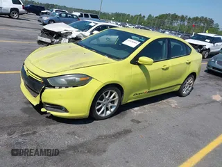2013 Dodge Dart SXT with VIN 1C3CDFBA6DD175995, listed as a IAAI auction lot 41978901 with 197,608 mi miles. Bid and sale history available at carsss.com. Image 2.