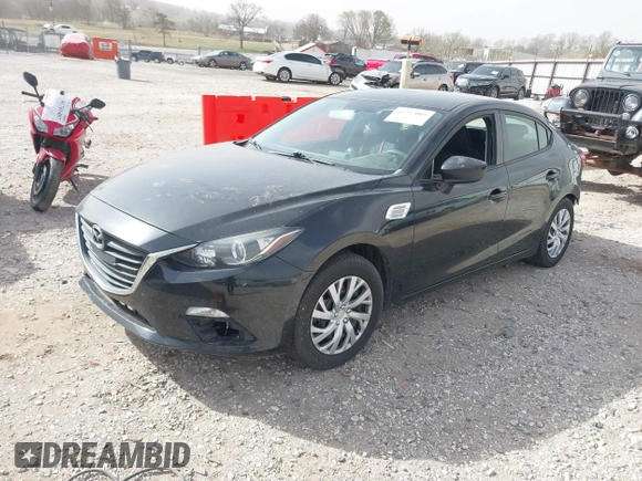 2014 Mazda 3 i Sport with VIN 3MZBM1U77EM108482, listed as a IAAI auction lot 41737005 with 143,689 mi miles and . Bid and sale history available at carsss.com. Image 2.