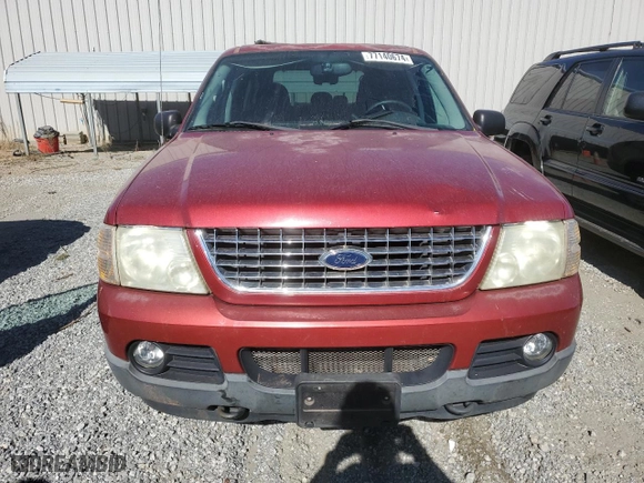 2003 Ford Explorer XLT with VIN 1FMZU73K43UC47807, listed as a Copart auction lot 77140674 with 216,356 mi miles and Salvage Title. Bid and sale history available at carsss.com. Image 5.
