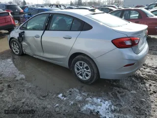 2019 Chevrolet Cruze LS with VIN 1G1BC5SM2K7135710, listed as a Copart auction lot 43629435 with 54,192 mi miles and Salvage Title. Bid and sale history available at carsss.com. Image 2.
