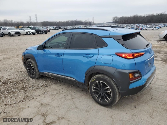 2018 Hyundai Kona Ultimate with VIN KM8K5CA59JU088526, listed as a Copart auction lot 45756415 with 51,756 mi miles and Salvage Title. Bid and sale history available at carsss.com. Image 2.