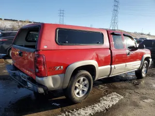 2003 Chevrolet Silverado 1500 LT with VIN 1GCEK19T33Z151854, listed as a Copart auction lot 89107845 with 164,732 mi miles and Salvage Title. Bid and sale history available at carsss.com. Image 3.