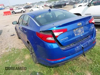 2013 Kia Optima SX with VIN 5XXGR4A62DG092005, listed as a IAAI auction lot 42480351 with 241,614 mi miles and . Bid and sale history available at DreamBid. Image 3.