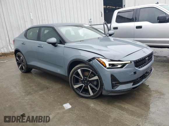 2022 Polestar 2 with VIN LPSED3KA2NL069420, listed as a Copart auction lot 44598375 with 26,307 mi miles and Salvage Title. Bid and sale history available at DreamBid. Image 4.