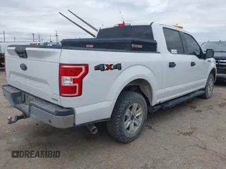 2018 Ford F-150 XL with VIN 1FTEW1EG2JKD10883, listed as a IAAI auction lot 41921828 with 156,780 mi miles. Bid and sale history available at carsss.com. Image 4.