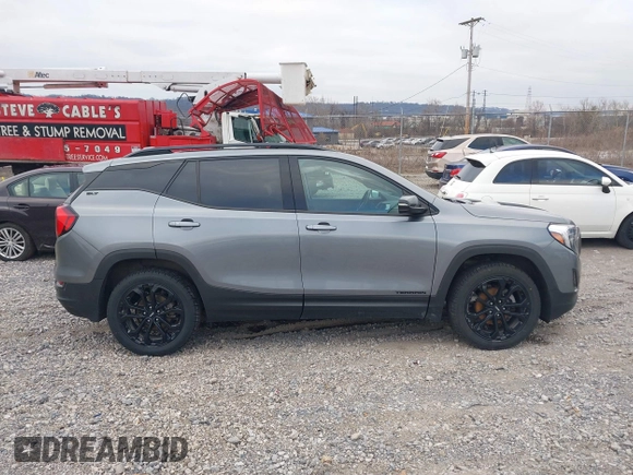 2021 GMC Terrain SLT with VIN 3GKALVEV6ML353238, listed as a IAAI auction lot 41539486 with 84,661 mi miles and . Bid and sale history available at DreamBid. Image 13.