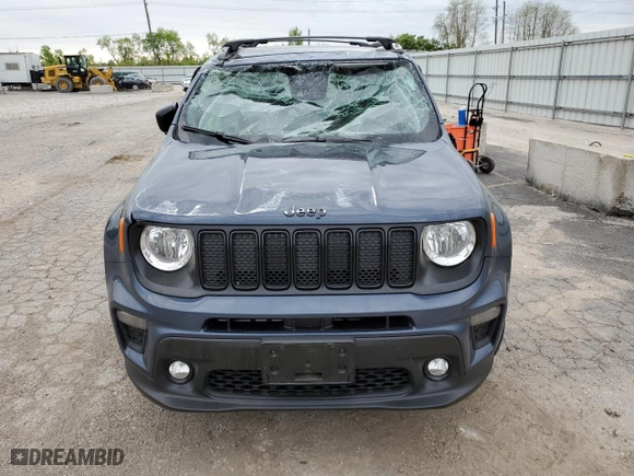 2023 Jeep Renegade Altitude with VIN ZACNJDE13PPP31048, listed as a Copart auction lot 51480574 with 0 mi miles and Salvage Title. Bid and sale history available at carsss.com. Image 5.