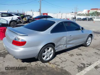 2003 Acura CL Type S w/Navigation System with VIN 19UYA42733A010121, listed as a IAAI auction lot 41813250 with 1 mi miles. Bid and sale history available at carsss.com. Image 4.