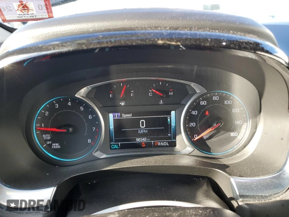 2019 Chevrolet Traverse RS with VIN 1GNEVJKW9KJ252218, listed as a Copart auction lot 41497125 with 56,342 mi miles and Salvage Title. Bid and sale history available at carsss.com. Image 9.