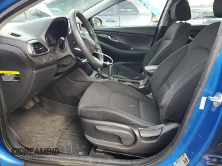 2018 Hyundai Elantra GT with VIN KMHH35LE7JU015356, listed as a Copart auction lot 75359574 with 57,153 mi miles and Clean Title. Bid and sale history available at carsss.com. Image 7.