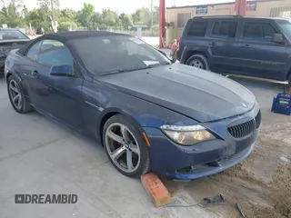 2010 BMW 6 Series 650i z VIN WBAEB5C53AC225241, wystawiony jako IAAI lot #42320308 z przebiegiem 216 151 mil mil oraz . Historia ofert i sprzedaży dostępna na DreamBid. Obrazek 1.