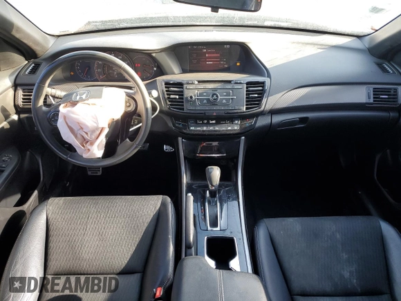 2016 Honda Accord Sport with VIN 1HGCR2F58GA202124, listed as a Copart auction lot 55291255 with 84,153 mi miles and Salvage Title. Bid and sale history available at DreamBid. Image 8.