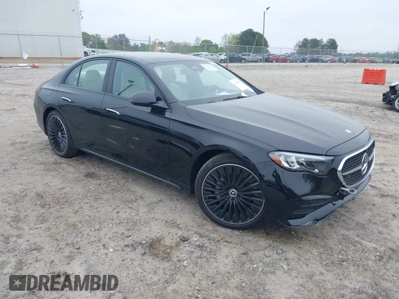 2024 Mercedes-Benz E 350 with VIN W1KLF4HB1RA076865, listed as a IAAI auction lot 41946948 with 1,554 mi miles and . Bid and sale history available at DreamBid. Image 1.