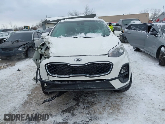 2022 Kia Sportage LX with VIN KNDPMCACXN7983264, listed as a IAAI auction lot 41621970 with 59,237 mi miles and . Bid and sale history available at carsss.com. Image 13.