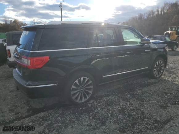 2021 Lincoln Navigator Reserve with VIN 5LMJJ2LT6MEL00842, listed as a Copart auction lot 42021285 with 63,506 mi miles and Salvage Title. Bid and sale history available at carsss.com. Image 3.