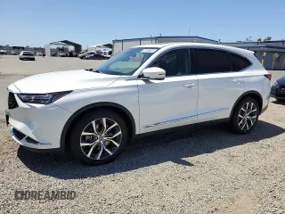 2023 Acura MDX Technology z VIN 5J8YD9H41PL000618, wystawiony jako Copart lot #57166635 z przebiegiem 51 747 mil mil oraz Szkoda całkowita • Salvage title. Historia ofert i sprzedaży dostępna na DreamBid. Obrazek 1.