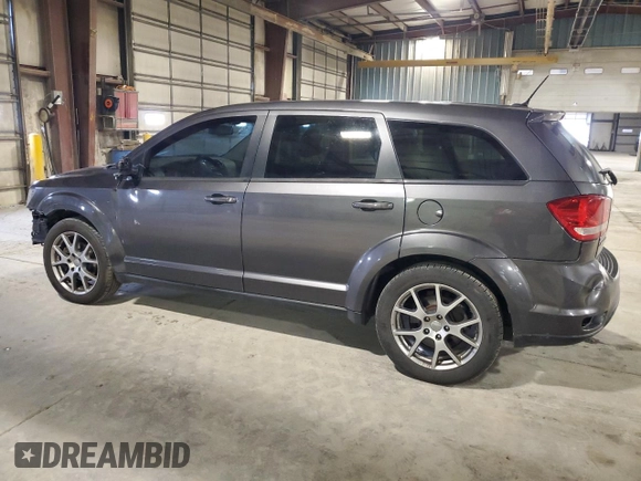 2014 Dodge Journey R/T with VIN 3C4PDCEG3ET309644, listed as a Copart auction lot 53986465 with 136,769 mi miles and Salvage title. Bid and sale history available at DreamBid. Image 2.